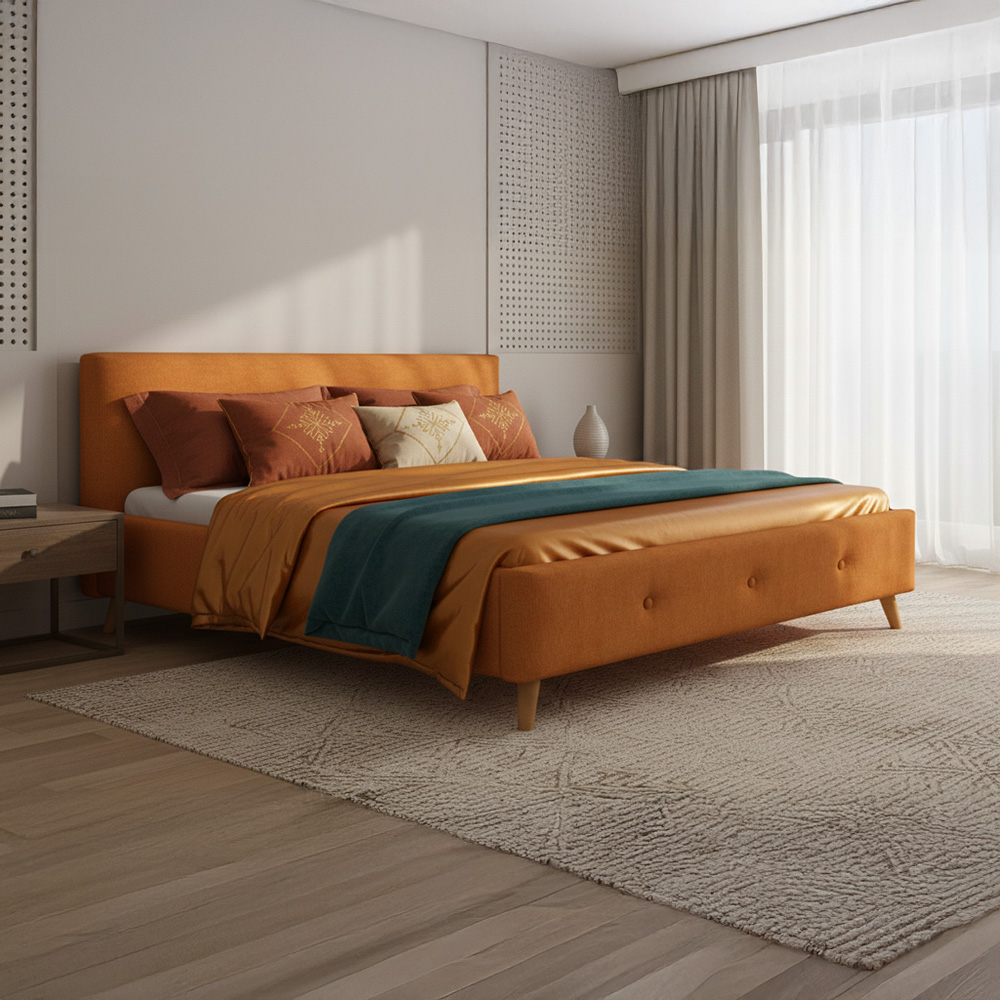 MODTUF King size Bed-Apricot